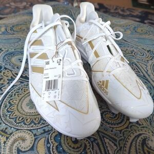 Adidas Adzero Afterburner Baseball Cleats NWT Gold Men's 13